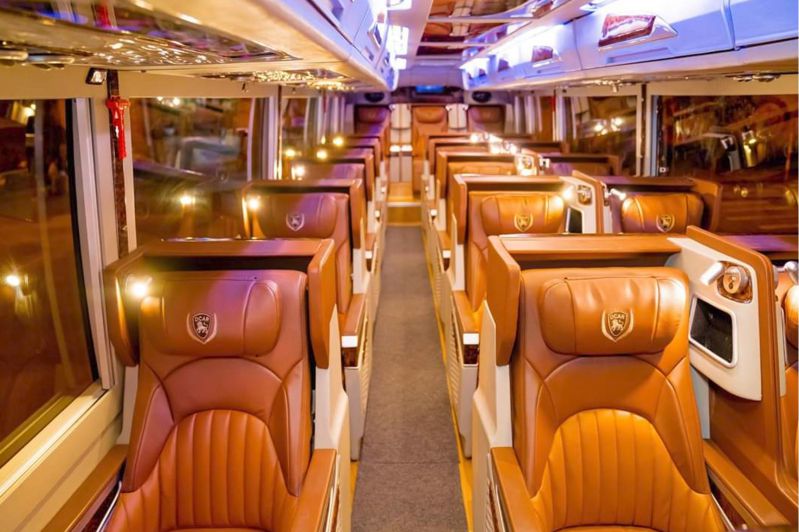 Vé xe limousine 16 Chỗ